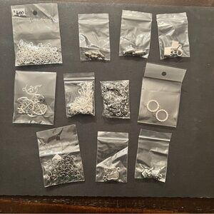 10 bundles of Assorted Jewelry supplies